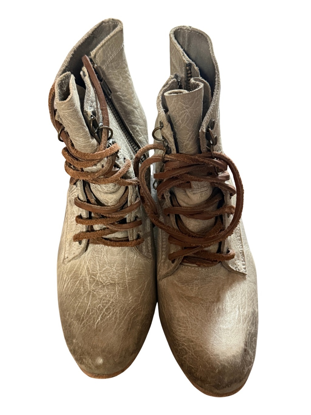 Freebird Lace-Up Boots